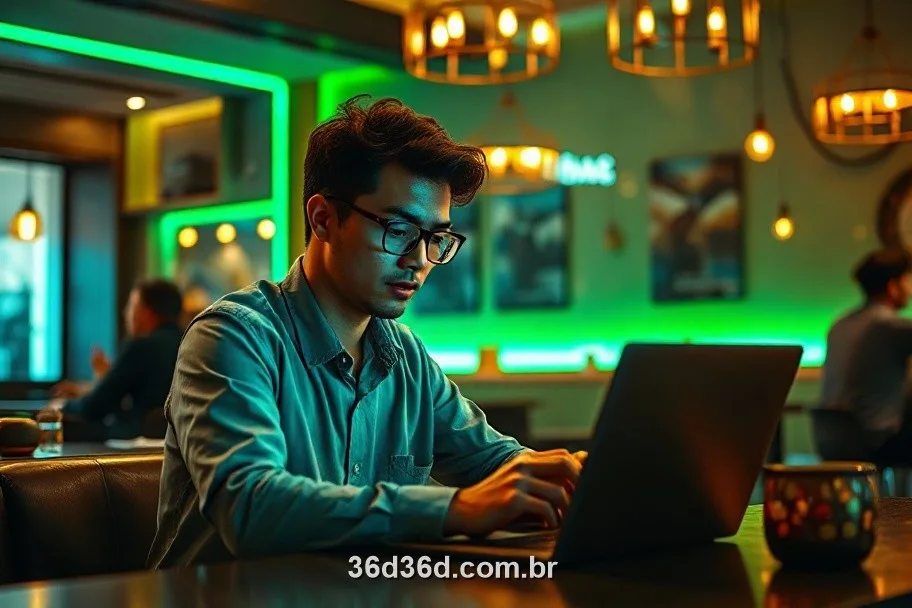 Jogando 36D no café